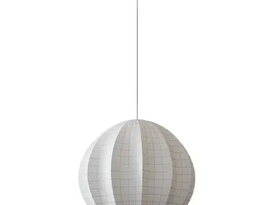 REGNSKUR REGNSKUR SUNNEBY SUNNEBYU Hanging lamp white 3D model