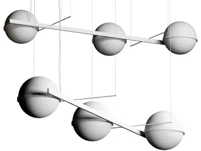 Vibia Palma 3735 Pendant Lamp 3D model