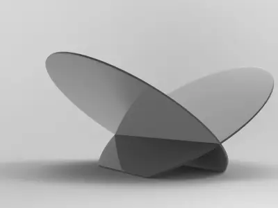 Loggo Magazine Rack Low-poly 3D model