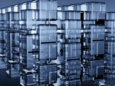 glass array Free 3D model