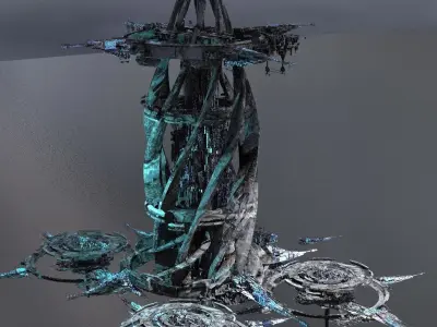 Spiral Sky Gravity generator 3D model