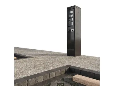 Perpendicular parking 3D model