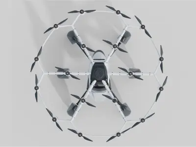  Hexa Drone By Lift Aircraft 