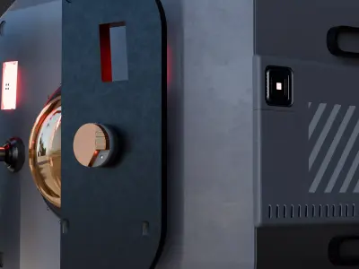 Sci-Fi Probe Model 3D model