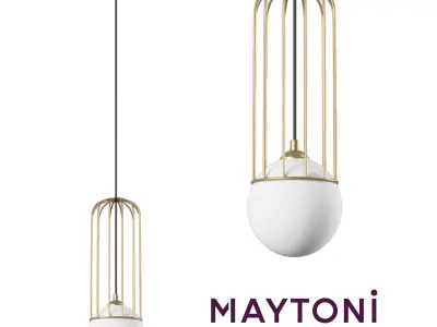 Pendant Lamp Telford P361PL-01G Maytoni Modern Free 3D model