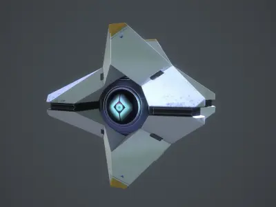 Ghost - Destiny 3D model