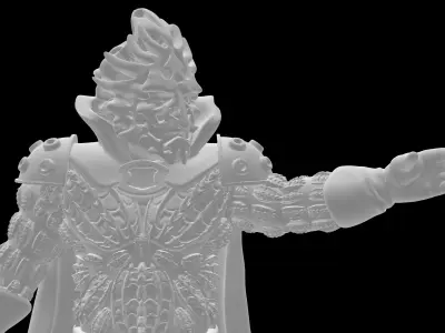 Orbalisk Knight 3D print model