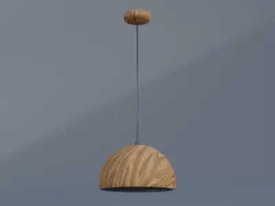 Ceiling Light Low-poly 3D model