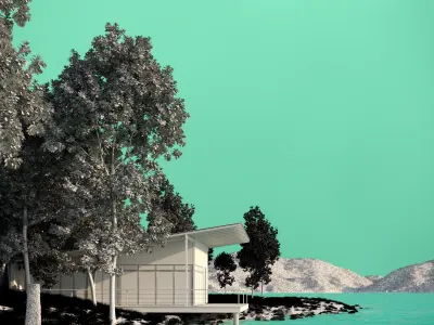 Complete House - La Fe Cabin 3D model