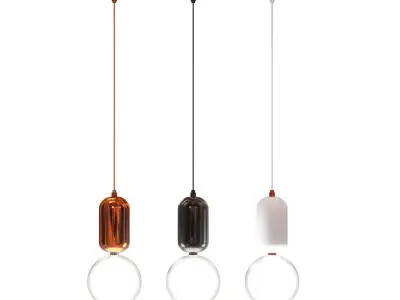 Aball Minimalist Pendant Light 3D model