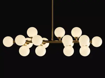 Arya 16 Chandelier 3D model