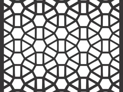 Architectural Decorative Panels Garden screens 3D model