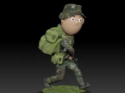 1SG Little Top- LRSD 1989-1992 3D print model