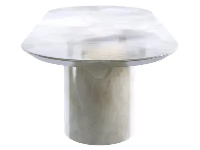 Knife Edge Dining Table 3D model