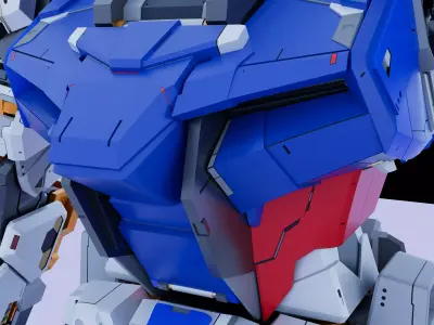 Gundam GATX105 3D model
