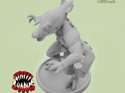 Street Sharks Villains - Killamari 3D print model