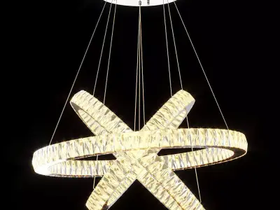 Citilux Eletto Olimpia LED chandelier 3D model