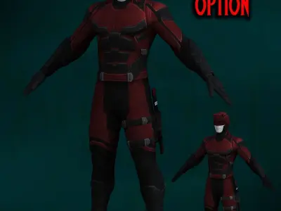 Daredevil - The Man Without Fear - G8 Male 3D model