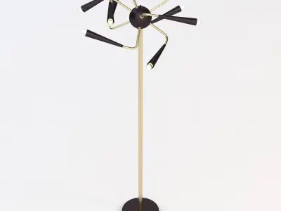 Modern Essentials Phoebe Floor Lamp 3D model