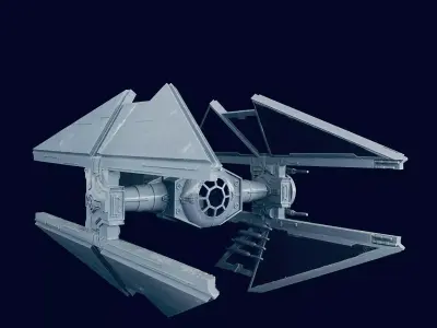 TIE Avenger Prototype 3D print model