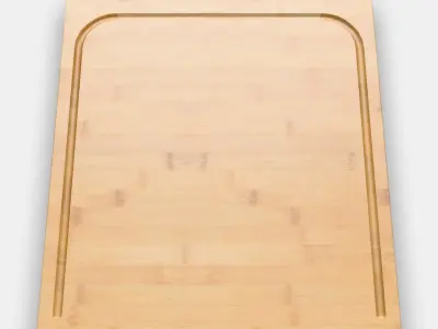 LAMPLIG Chopping board 1 Low-poly 3D model