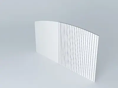 Portail wood gate Free 3D model