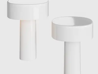 IKEA SOLVINDEN LED table lamps set 3D model