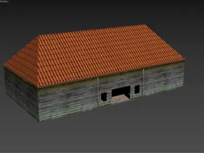 Medieval Landscape Pack Low-poly 3D model