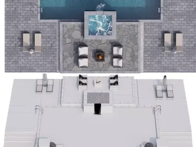 Pool 17 3D model