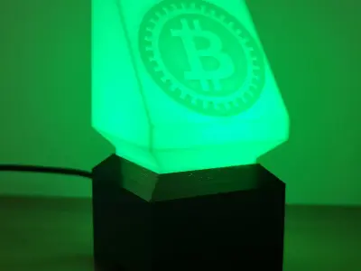 Crypto WiFi Night Light Led Any Color and Brightness - ESP8266 3D print model