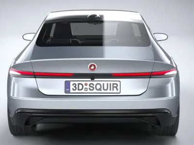  Generic Sedan 4door EV v3 2022 