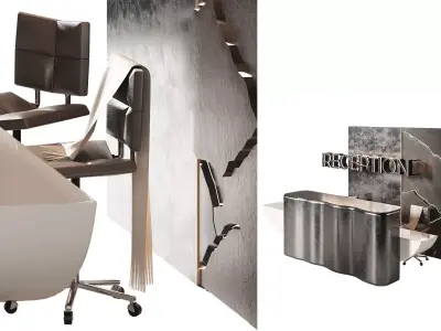 Reception ferrous metals 3D model