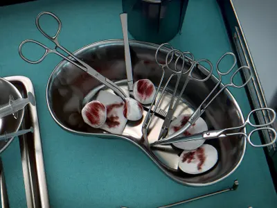  Surgical Instruments - Medical Equipment Collection 