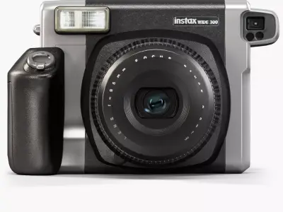 Fujifilm Instax WIDE 300 instant print camera Low-poly 3D model