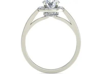 Women Ring  Render 3dm STL OBJ FBX Details 3D print model 64