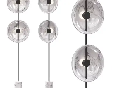 Crisanna Floor Lamp 3D model