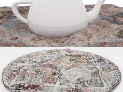Rugs No 1050 Low-poly 3D model