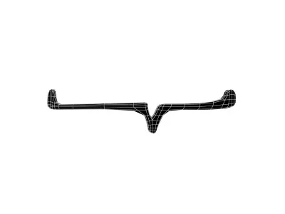 Speech Balloon v30 007 Low-poly 3D model