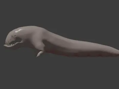 Alien creature 3D model shop