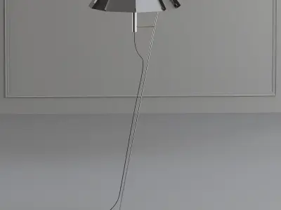 CHAPEAU 2 paris floor lamp 3D model