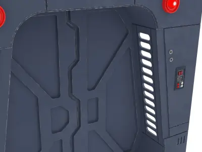 Scarif Blast Door Small 1-6 scale Hottoys 3D print model