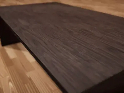 Table desk Free low-poly 3D model