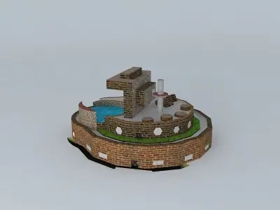 Hotel Keyhole 3D model
