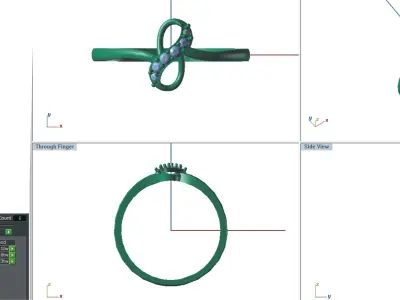 Ring - 74 3D print model