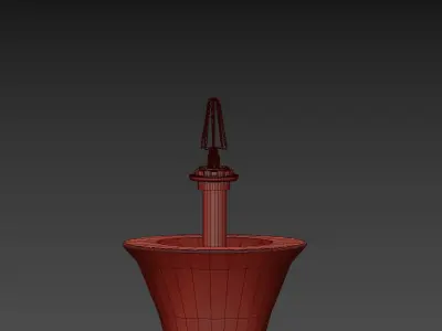 ADA BRASS TABLE LAMP CB2 Exclusive 3D model
