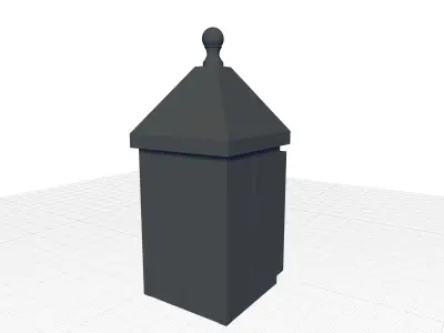 Weathersby Seeded Glass Outdoor Wall Lantern 3D model