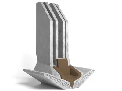 Bo-Katans Throne 1-18 scale 3D print model