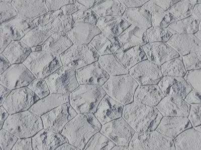 Organic Polygon Stone Floor Texture