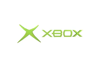 Xbox 2001 Logo v1 003 Free low-poly 3D model