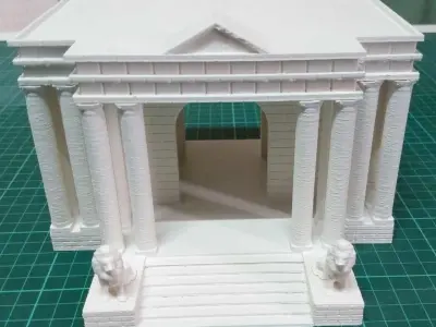 Saint Seiya Leo Temple - Templo Leo 3D print model